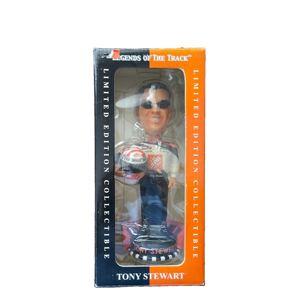 Tony Stewart Home Depot Limited Edition Legends of the Track Bobble Head